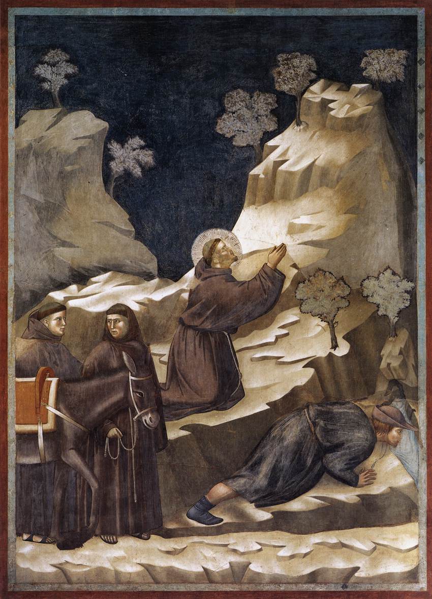 Giotto_-_Legend_of_St_Francis_-_-14-_-_Miracle_of_the_Spring2
