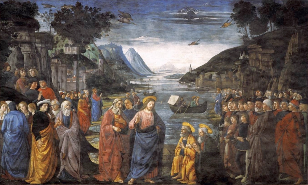 ghirlandaio_domenico_-_calling_of_the_apostles_-_1481