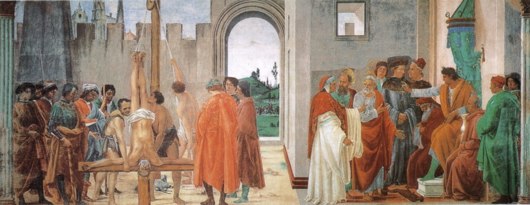 Filippino_lippi,_crocifissione_di_san_pietro,_cappella_brancacci,_1482-85